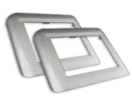 ELK - M1BZSKN - Bezel, Silver - Color Change Bezel for M1KPNAV, Pack of 2