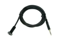 ETS - ML1-TD - Un-Pre-Amplified, Compact, Panel Mount, Tamper Resistant, Weather Proof, Omni-Microphone, 6' 3.5mm Cord