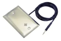 ETS - ML1-TR - Un-Pre-Amplified, Tamper Resistant, Flush Mount, Omni-directional Microphone, 6' 3.5mm Cord