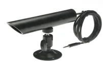 ETS - ML1-WBM - IP57 Un-Pre-Amplified, Bullet Style, Weather proof, Omni-directional Microphone, 6' 3.5mm Cord