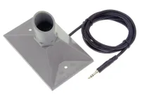 ETS - ML1-WPW - IP57 Un-Pre-Amplified, Surface Mount, Weather proof, Omni-directional Microphone, 6' 3.5mm Cord