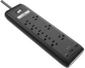 MINUTEMAN - MMS-STP8U3 - Surge Strip, 2160J, USB Charger