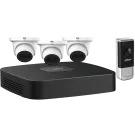 Dahua - N444E42A - 4-Channel Video Doorbell Security System
