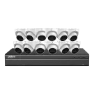 Dahua - N468L124A - E-VU IP Kit: 16-CH NVR + 12 x 8MP Entry Level Cameras, 4T
