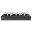 Dahua - N488L64A - E-VU IP Kit: 8-CH NVR + 6 x 8MP Entry level Cameras, 4T