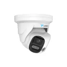 Luminys - N5P-8DA2 - N5-D Mainstream Series 2 x 4MP LumiDeterrent IP Turret 2.8mm, 180º Stitched Image, IR, White-light LED, and Dual-mode, Flashing Lights