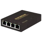 SECO-LARM - NS-104UT-MAQ - 4-port Unmanaged PoE Switch, 4 Out, 1 Uplink, VLAN, 1.2Gbps