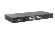 Uniview - NSW2020-16T1GT1GC-LPOE-IN - UNV Ethernet 16 Port 135W Low Power PoE Switch
