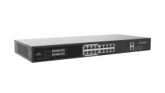 Uniview - NSW3000-17GT1GP1GC-POE-IN - Giga 16 Port 250W Cloud Managed Ethernet PoE Switch
