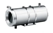 VideoTec - NTW0K2000 - Liquid-Cooled Stainless Steel Housing Equipped With Zinc Selenide Glass For Thermal Cameras, Wavelength 7.5 - 14μm (Up To 200°C/500°F)