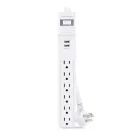Cyber Power - P606URC2 - Surge 6 Outlets 6 FT Cord 2 USB A