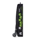 Cyber Power - P705G - 2100 J, 125 V, 7 Surge Protected outlets (1 master + 4 energy saving + 2 always on), 5 ft Cord, Threshold Switch, Limited Lifetime Warranty