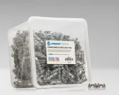 Jonard - PAB-CP - Picabond Connector, Purple, (Box of 1000)