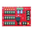 SECO-LARM - PD-5PAQ - Power Distribution module with power failure supervision. 5 Outputs, 1.1A each, PTC Fuses, 5 Amp. Use with SECO-LARM Access Control Power Supply (EAP-5D1Q).