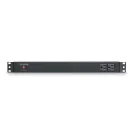 Cyber Power - PDU15B2F8R - 15A (Derated to 12A), 120 V, 50Hz/60Hz, NEMA 5-15P plug, 10 NEMA 5-15R, 1U Rackmount, 15 ft Cord