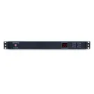 Cyber Power - PDU15M2F8R - 15A (Derated to 12A), 120 V, 50Hz/60Hz, NEMA 5-15P plug, 10 NEMA 5-15R, 1U Rackmount, 15 ft Cord, Limited Lifetime Warranty