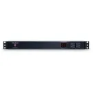 Cyber Power - PDU20M2F8R - 20A (Derated to 16A), 120 V, 50Hz/60Hz, NEMA 5-20P plug, 10 NEMA 5-20R, 1U Rackmount, 15 ft Cord, Limited Lifetime Warranty
