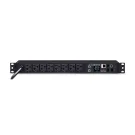 Cyber Power - PDU31002 - Monitored PDU 20A 120V (8) 5-20R Outlets NEMA (L)5-20P 12ft Cord SNMP 1U