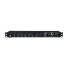 Cyber Power - PDU41001 - Switched PDU 15A 120V NEMA 5-15P input 8 NEMA 5-15R output 12ft cord 1U