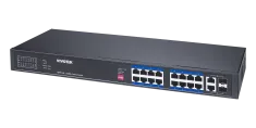 Vivotek - AW-FGT-180P-250 - Unmngd 8-Port 802.3at POE 10/100Mbps Sw 2-Port GbE Uplink