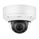 Hanwha - PND-A9081RV - 4K Network AI IR Dome Camera, Max. 4K resolution @ 30FPS, 0.05Lux@F1.6 (Color), 0Lux (B/W, IR LED on), Day & Night(ICR), 4.5~10mm(2.2x) motorized varifocal lens, WDR(120dB), H.265, H.264, MJPEG codec, WiseStreamⅡ, WiseStreamⅢ (