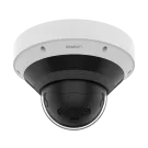 Hanwha - PNM-C9022RV - Panoramic Multi-sensor camera, FoV: H209º, V:60°, 8MP @ 20fps, Alpha Blending, triple codec H.265/H.264/MJPEG with WiseStream III technology, extreme WDR 120dB, Wise NR II, IR viewable length 65' (20m), Analytics events based o