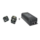 Acti - PPOE-0103 - High PoE Injector, 60W Gigabit, IEEE 802.3at compliant, AC 100~240V, with universal connectors