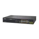 Acti - PPSW-0101 - PLANET GS-4210-8P2T2S 8-Port Gigabit 802.3at Managed PoE Switch (PoE Budget 240W)