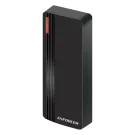 SECO-LARM - PR-2123-PQ - Mullion Wiegand Proximity Reader – EM 26 bits, EM 125 kHz, Outdoor rated – IP66, Extreme cold tolerance to -40° F (-40° C), 9~24 VDC Operation, Sturdy black ABS plastic housing