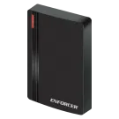 SECO-LARM - PR-2125-PQ - Single-Gang Wiegand Proximity Reader – EM 26 bits, EM 125 kHz, Outdoor rated – IP66, Extreme cold tolerance to -40° F (-40° C), 9~24 VDC Operation, Sturdy black ABS plastic housing