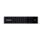 CYBERPOWER - PR1500RTXL2UC - 1500VA/1500W, Sine Wave, 2U, NEMA 5-15P, 10 Ft Cord, 8 NEMA 5-15R, USB, Serial, SNMP, Relay, EPO, PowerPanel Business Edition software, Built-in Cloud Monitoring, Accepts EBM BP48VP2U02, 3 Yr Warranty