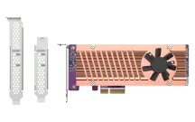 QNAP - QM2-2P-344A - Dual M.2 PCIe SSD Expansion Card