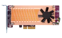 QNAP - QM2-2P-344 - Dual M.2 PCIe SSD Expansion Card