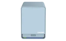 QNAP - QMiroplus-201W-US - QNAP QMiro-201W: WiFi Mesh Tri-band home SD-WAN Router & QNAP Tower NAS 2 bay Intel Gemini Lake J4125 4C, 2 x SATA 3Gb/s 2.5", 4GB DDR4 RAM