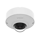 Hanwha - QNF-C9010V - Q Series Network Outdoor Fisheye Dome Camera, 12MP sensor, Max resolution 3008x3008 @ 20fps, 1.76mm fixed lens, H185°/V185°, H.265/H.264/MJPEG codec, WiseStreamIII (Based on AI engine), WiseNR Ⅱ (Based on AI engine), extremeWDR 