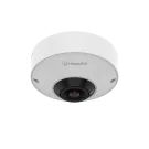 Hanwha - QNF-C9010 - Q Series Network Indoor Fisheye Dome Camera, 12MP sensor, Max resolution 3008x3008 @ 20fps, 1.76mm fixed lens, H185°/V185°, H.265/H.264/MJPEG codec, WiseStreamIII (Based on AI engine), WiseNR Ⅱ (Based on AI engine), extremeWDR (1