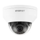Hanwha - QNV-7012R - Wisenet Q network outdoor vandal dome camera, 4MP @30fps, 2.8mm fixed focal lens (107°), triple codec H.265/H.264/MJPEG with Wisestream II, 120dB WDR, IR LEDs range 65', motion detection, tampering, defocus detection, hallway Vie