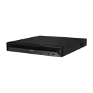 Hanwha - QRN-1630S - 16CH NVR with 16 PoE Ports (POE Budget 130W) with 8MP Camera Support. H265, H264, MJPEG, 2 fixed internal SATA HDDs (10TB each or 20TB Total). 128Mbps Network camera recording, Dual Stream recording option, 2 HDMI Outputs with lo