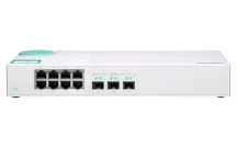 QNAP - QSW-308S-US - QNAP QSW-308S 3-port 10GbE SFP+ and 8-port Gigabit Unmanaged Switch
