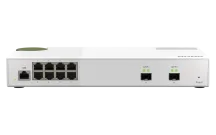 QNAP - QSW-M2108-2S-US - QNAP QSW-M2108-2S, Management Switch, 8 port 2.5Gbps, 2 port 10Gbps SFP+. Easy Management with Web Browser