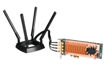 QNAP - QWA-AC2600 - Dual-band AC2600 wireless PCIe expansion card