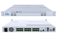 Qumulex - QXE510-60T - QxEnergy 510 - 1U rackmount gateway, RAID 5 60TB Usable-8 Ports PoE+. Up to 32 cameras or 64 total resources