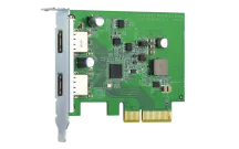 QNAP - QXP-10G2U3A - USB 3.2 Gen 2 dual-port PCIe expansion card