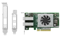 QNAP - QXP-820S-B3408 - 2-port miniSAS HD host bus adapter, Broadcom Tomcat SAS3408