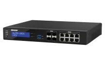 QNAP - QuCPE-3034-C3758R-16G-US - Desktop 12 Port uCPE QuCPE-3034-C3758R-16G-US Intel Atom C3758R 8C 2.4GHz, 16GB DDR4 RAM, 2 x M.2 2280 NVMe slots, 4