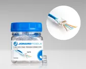 Jonard Tools - RJ45-650 - RJ45 Cat6 Pass-Through Connectors, 50 Pcs In Jar