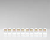 Jonard - RJ45-R510 - Standard Cat5e RJ45 Connectors for Telephone Cable (Pack of 10)