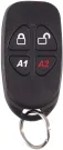 Alarm Lock - RR-4BKEYFOB - 4 BUTTON KEYFOB TRANSCEIVER