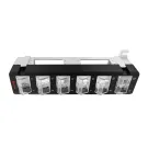 GoSimplyConnect - S45-2012U - 12 Port Unloaded UTP Keystone Patch Panel, Wall Mount Bracket, Cable Ties and Mounting Screws . 1ea/box