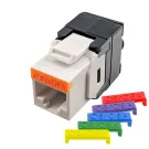 Simply 45 - S45-3600W - Cat6/6A UTP 180° White Keystone Jack